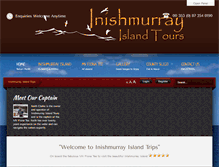 Tablet Screenshot of inishmurrayislandtrips.com